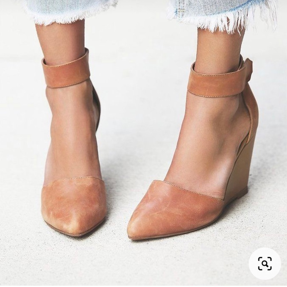 Jeffrey Campbell Wedge Heels, black, size 6.5 barely used.
